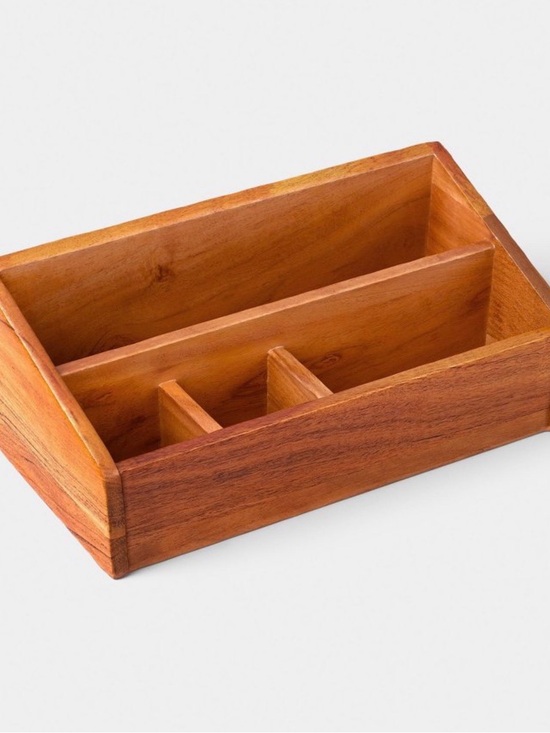 Threshold Other - Wood Desktop Caddy - Threshold™